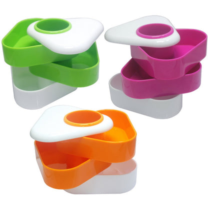 Gift To Love | Plastic Pen Stand Triangle | Code : DG-6913