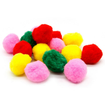 Gift To Love | Pom Pom Ball | Color : Pastel Colors | Size : 4 Cm | Pcs : 500 Pcs | Code : DLG-18N
