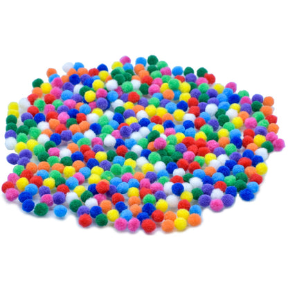 Gift To Love | Pom Pom Ball | Color : Pastel Colors | Size : 1 Cm | Pcs : 4000 Pcs | Code : DLGFC-14