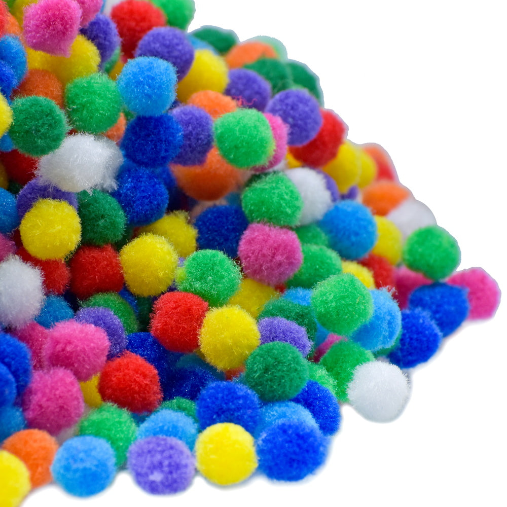Gift To Love | Pom Pom Ball | Color : Pastel Colors | Size : 1 Cm | Pcs : 4000 Pcs | Code : DLGFC-14