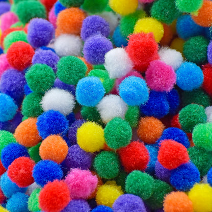 Gift To Love | Pom Pom Ball | Color : Pastel Colors | Size : 1 Cm | Pcs : 4000 Pcs | Code : DLGFC-14