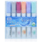 Gift To Love | Highlighter Glitter Marker Colour Pen 6 Pcs | Code : DM-591-6B