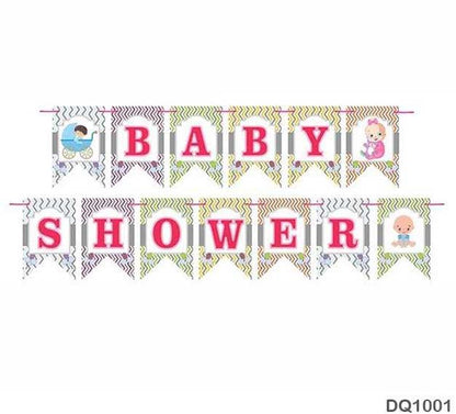 Gift To Love | Baby Shower Dotted Theme Banner | Code : DQ1001