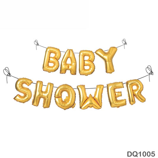Gift To Love | Baby Shower Foil Print Banner | Code : DQ1005