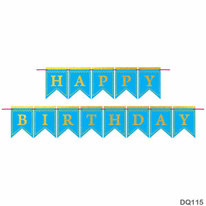 Gift To Love | Happy Birthday Glitter Banner | Code : DQ115
