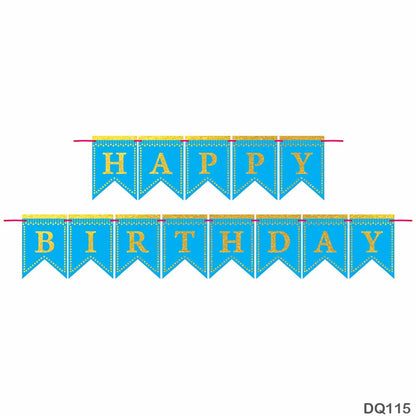 Gift To Love | Happy Birthday Glitter Banner | Code : DQ115