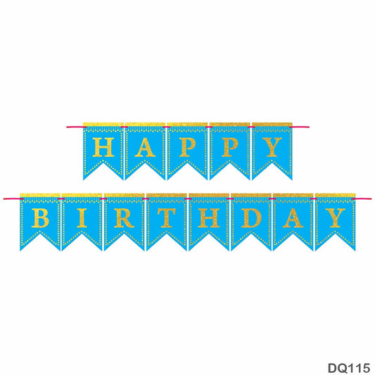 Gift To Love | Happy Birthday Glitter Banner | Code : DQ115