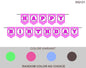 Gift To Love | Happy Birthday Polka Dot Banner | Code : DQ121