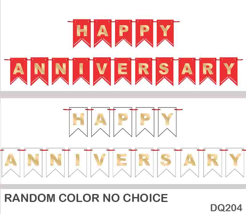Gift To Love | Happy Anniversary Banner | Code : DQ204