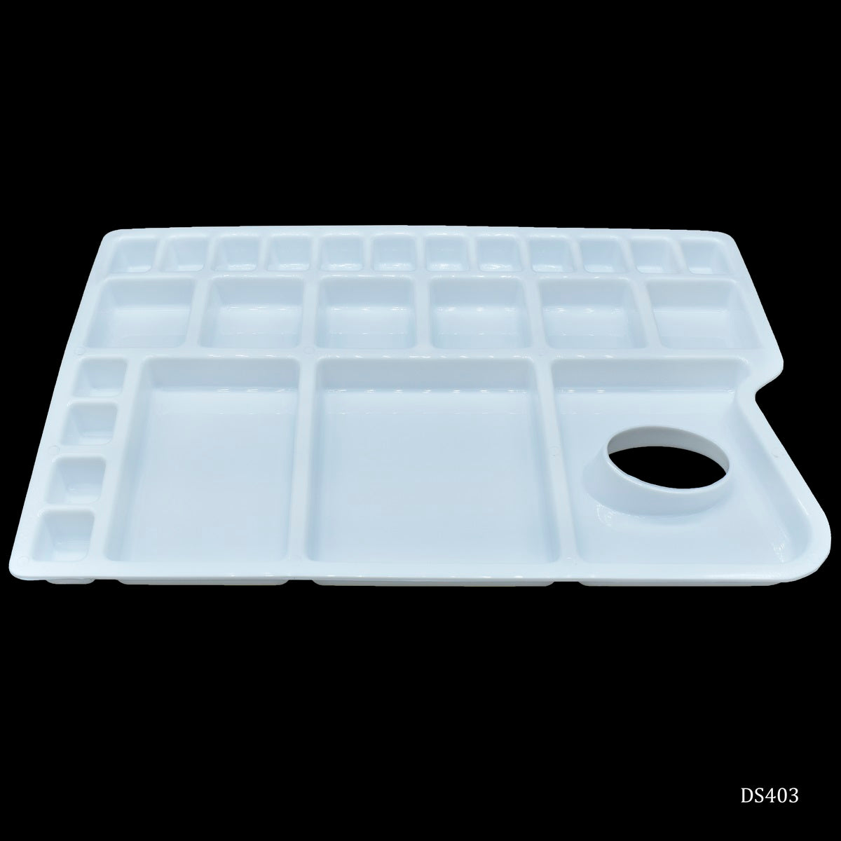 Gift To Love | Colour Mixing Plate Rectangle | Size : Big | Code : DS403