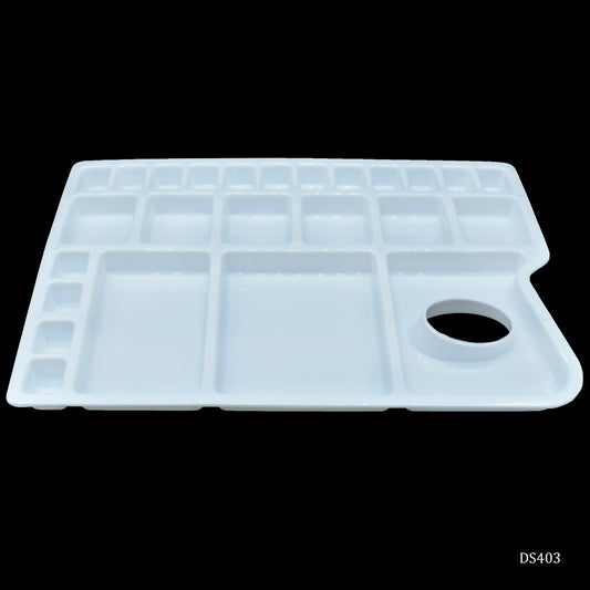 Gift To Love | Colour Mixing Plate Rectangle | Size : Big | Code : DS403