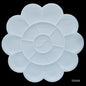 Gift To Love | Colour Mixing Plate Round Flower | Size : Medium | Code : DS404