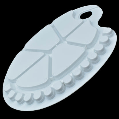 Gift To Love | Colour Mixing Plate Oval | Size : Big | Code : DS408