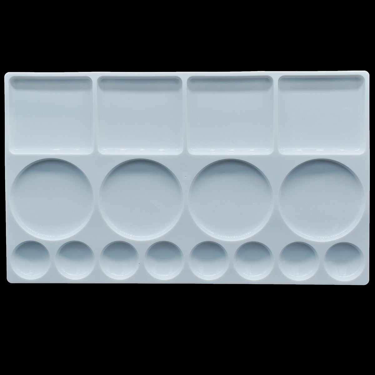 Gift To Love | Colour Mixing Plate Rectangle | Size : Medium | Code : DS462