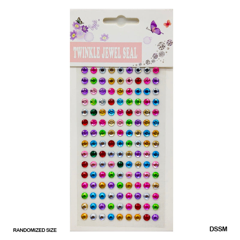 Gift To Love | Diamond Sticker | Color : Multi Color | Size : Small | Code : DSSM