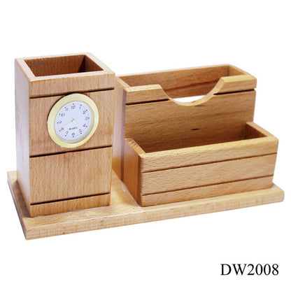 Gift To Love | Wooden Table  With Watch | Code : DW2008