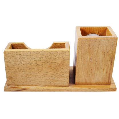 Gift To Love | Wooden Table  With Watch | Code : DW2008