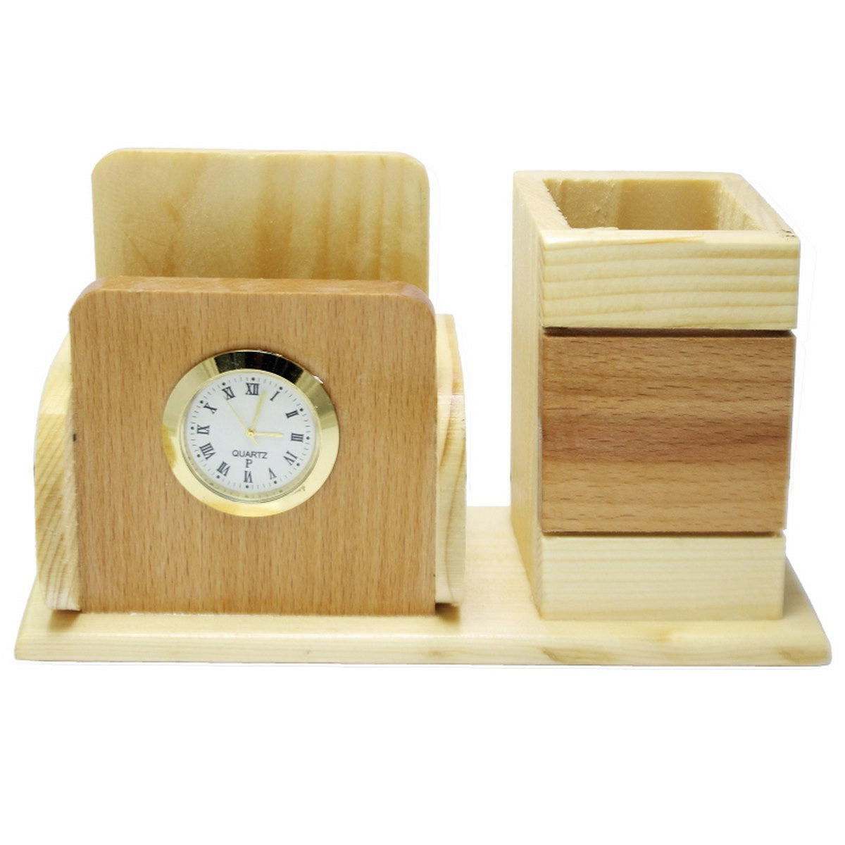 Gift To Love | Wooden Table  With Watch | Code : DW5136
