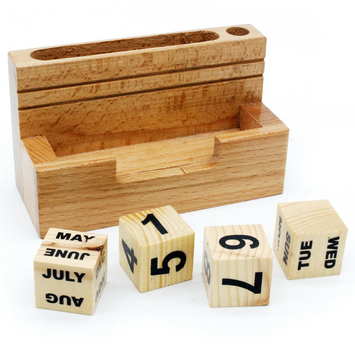 Gift To Love | Wooden Table  Pen Stand | Code : DW5202