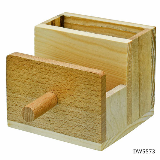 Gift To Love | Wooden Table  Pen Stand | Code : DW5573