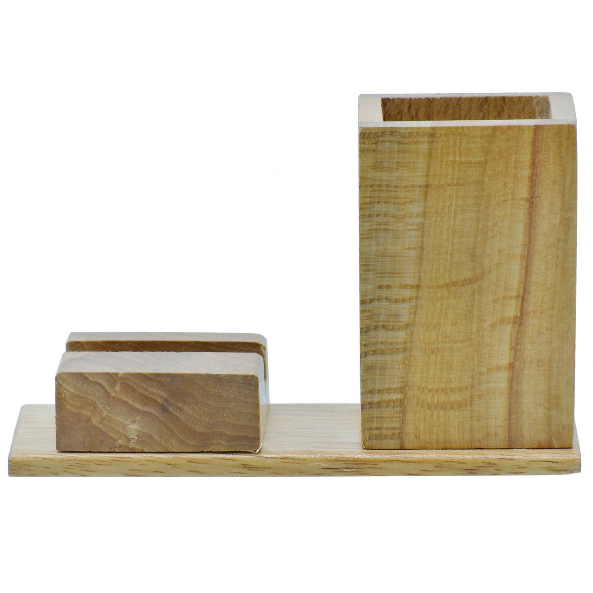 Gift To Love | Wooden Table  Pen Stand With Mobile Stand | Code : DW5574