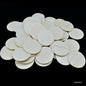 Gift To Love | Decorative Wooden Pendant Plain | Size : 50 Mm | Pcs : 50 Pcs | Code : DWPP03