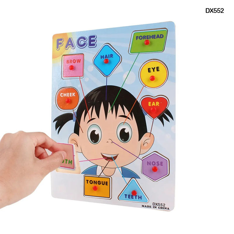 Wt 30X22Cm Face Edu Board (Dx552)-Gift To Love-Art & Craft