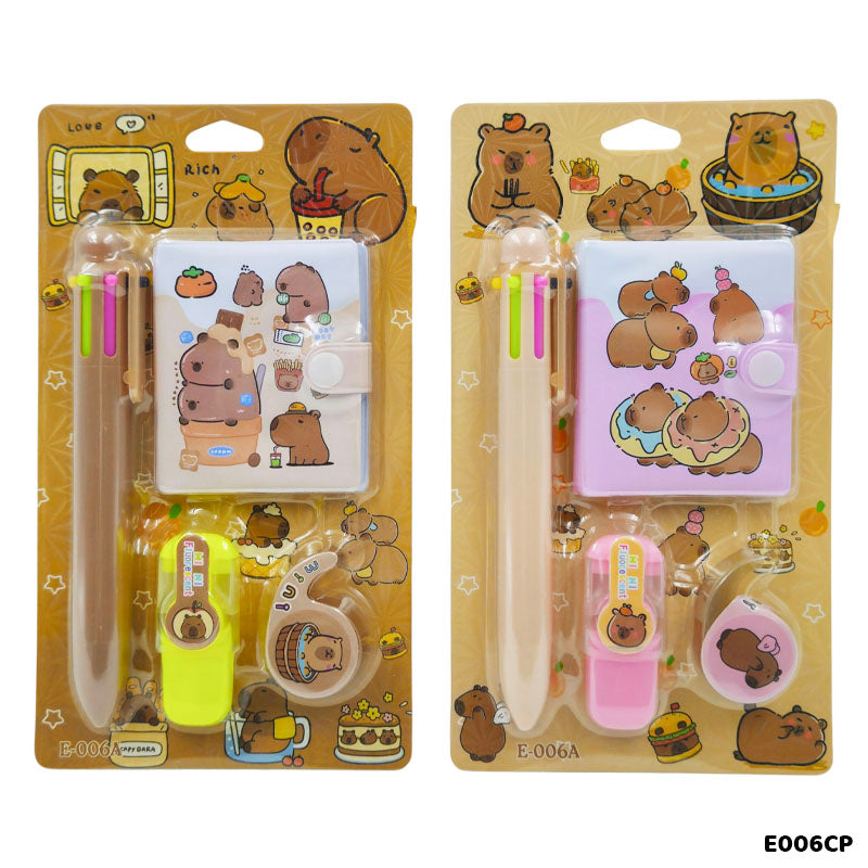 Gift To Love | Capybara Stationery Gift Set | Code : E006CP