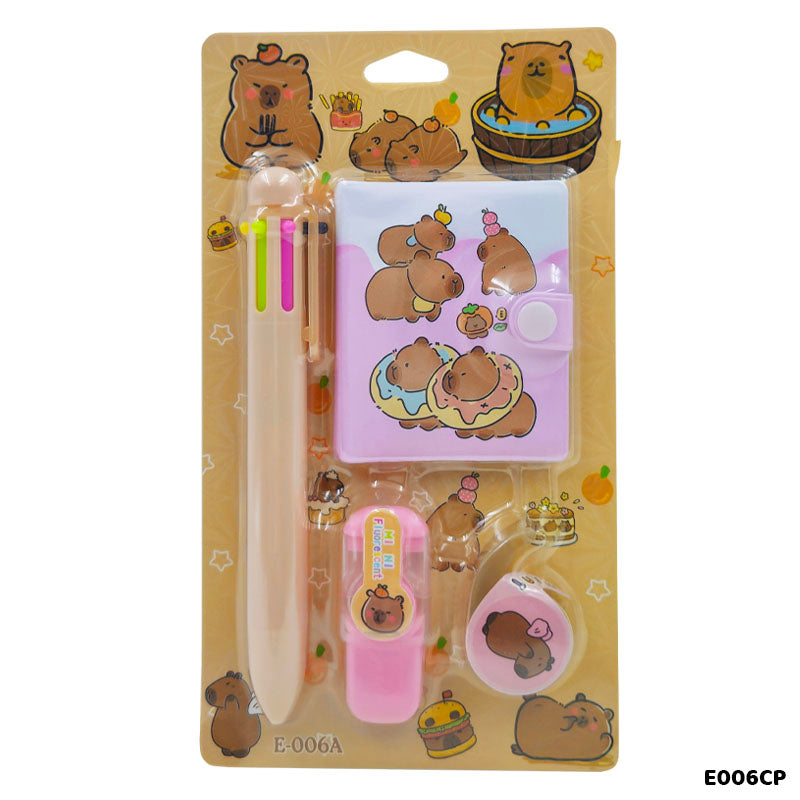 Gift To Love | Capybara Stationery Gift Set | Code : E006CP
