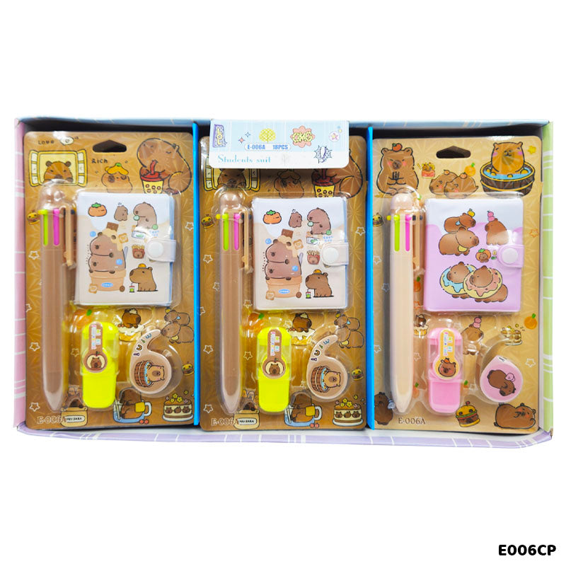 Gift To Love | Capybara Stationery Gift Set | Code : E006CP