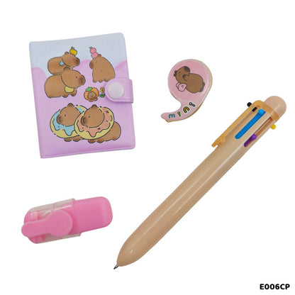 Gift To Love | Capybara Stationery Gift Set | Code : E006CP