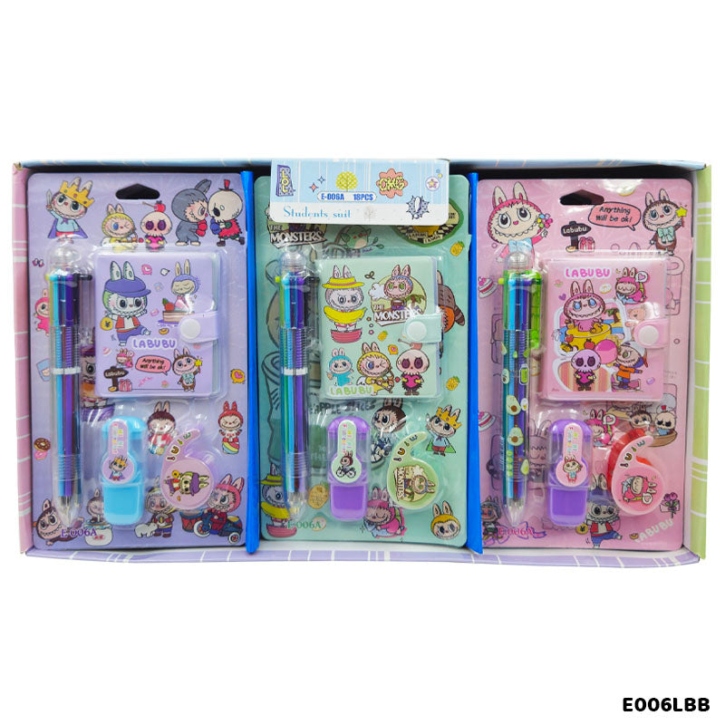 Gift To Love | Labubu Stationery Gift Set | Code : E006LBB