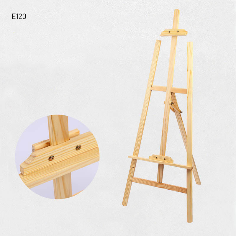 120Cm Wood Easel(4 Feet) (E120) Ch-Gift To Love-Art & Craft
