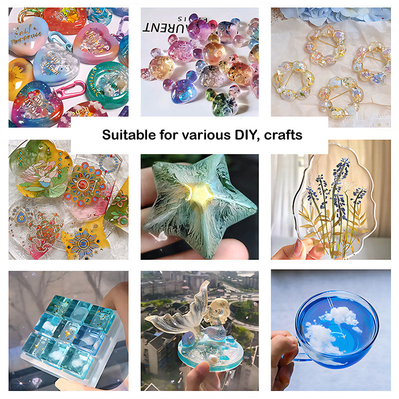 Gift To Love | Epoxy Art Resin Hardener Kit | Pcs : 3-1 1 Kg | Code : ER311000