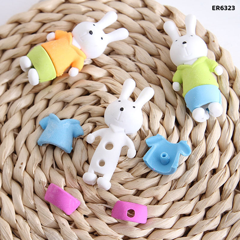 Gift To Love | Rabbit Eraser | Pcs : 36 Pcs | Code : ER6323