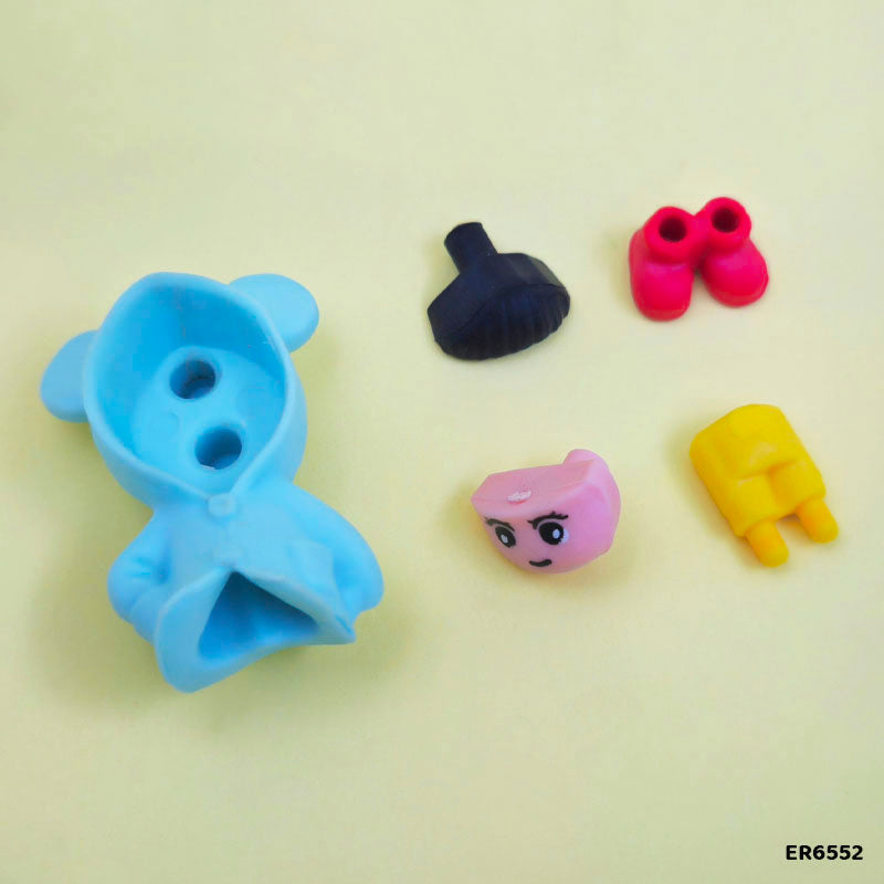 Gift To Love | Girl Eraser | Pcs : 36 Pcs | Code : ER6552