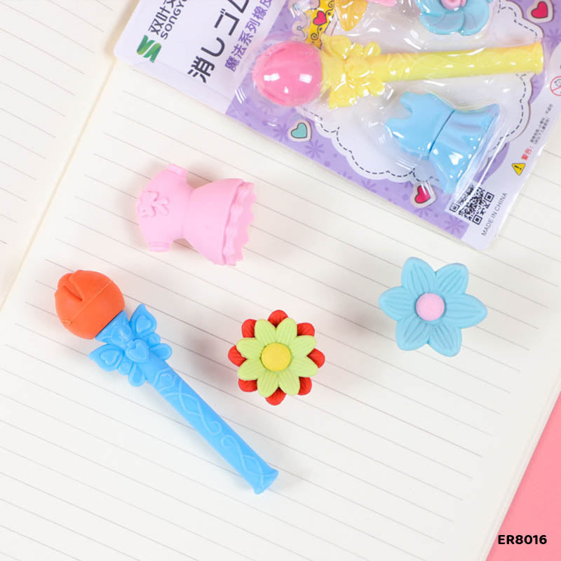 E8016 Fairy Kit Eraser 1Pc