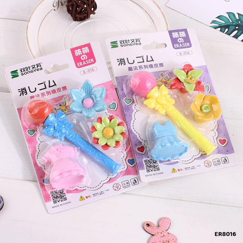 E8016 Fairy Kit Eraser 1Pc