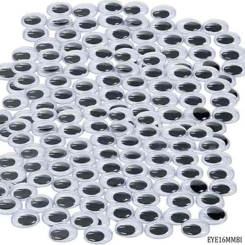 Gift To Love | Craft Googly Eye Big Pkd 16MM 2000 Pcs Aprox EYE16MM | Code : EYE16MMBI