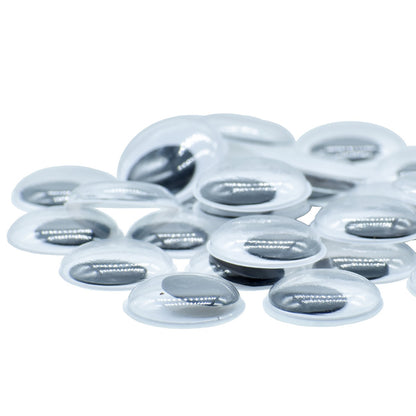 Gift To Love | Craft Googly Eye | Size : 22 Mm | Pcs : 30 Pcs | Code : EYE22MM