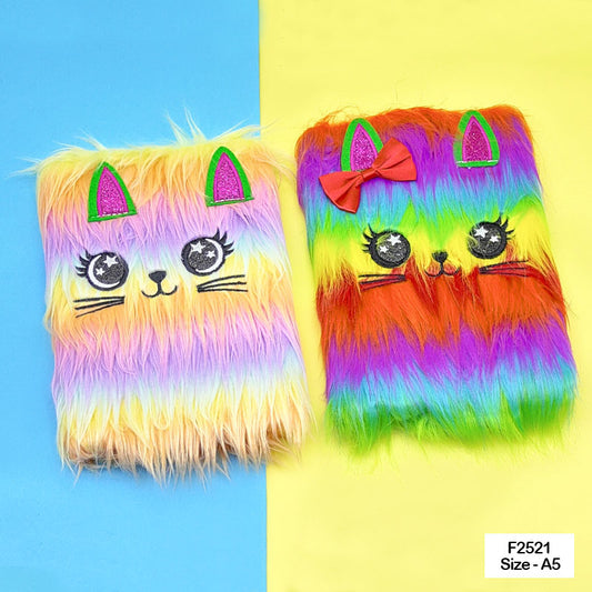 Gift To Love | Soft Fur Diary | Size : A5 | Code : F2521