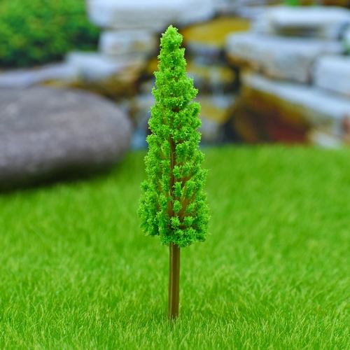 Gift To Love | Artificial Miniature Green Colour Tree 1pc | Code : FC-90GN