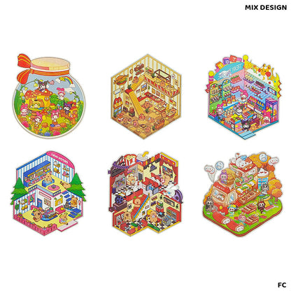 Gift To Love | 3D Sticker Sheet | Code : FC