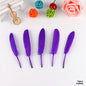 Gift To Love | Feather Hard Small | Color : Purple | Pcs : 12 Pcs | Code : FHMPL