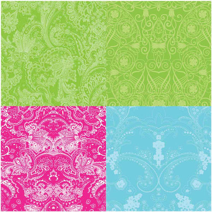 Gift To Love | Paper | Size : 12X12 | Pcs : 24 Sheets | Code : FLE12X24