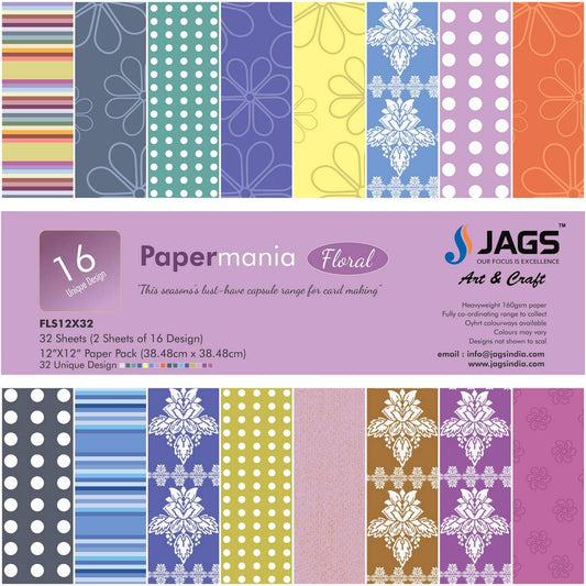 Gift To Love | Paper | Size : 12X12 | Pcs : 32 Sheets | Code : FLS12X32