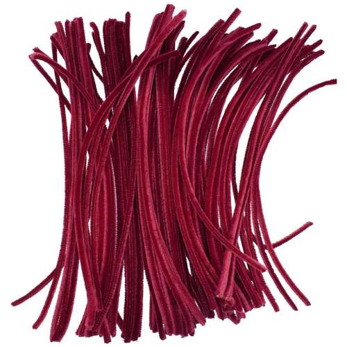 Gift To Love | Jags Pipe Cleaner 100pcs Blood Red 006 | Code : FS-MTBRD