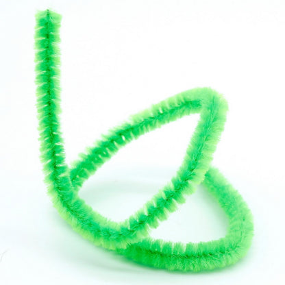 Gift To Love | Craft Pipe Cleaner | Color : Green | Size : 7 Mm X 30 Cm | Pcs : 100 Pcs | Code : FS-MTGN