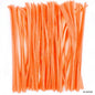 Gift To Love | Craft Pipe Cleaner | Color : Orange | Size : 7 Mm X 30 Cm | Pcs : 100 Pcs | Code : FS-MTOE