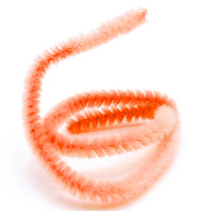 Gift To Love | Craft Pipe Cleaner | Color : Orange | Size : 7 Mm X 30 Cm | Pcs : 100 Pcs | Code : FS-MTOE